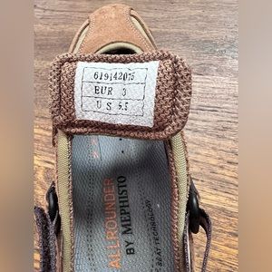 All Rounder by Mephisto 5.5 size barely worn outdoor Maryjane style shoe